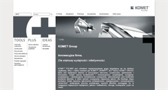 Desktop Screenshot of kometgroup.pl